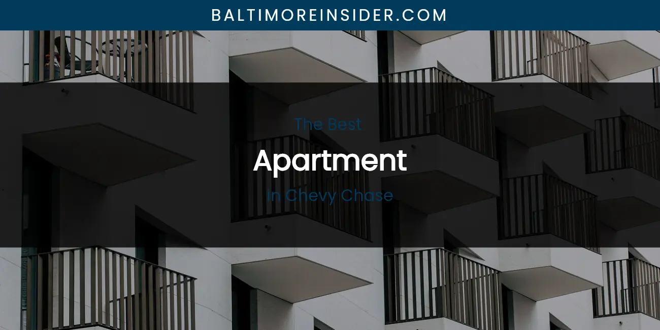 The Absolute Best Apartment in Chevy Chase featured