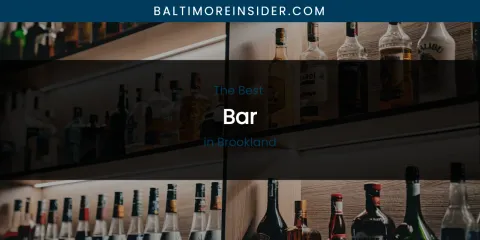 The Absolute Best Bar in Brookland