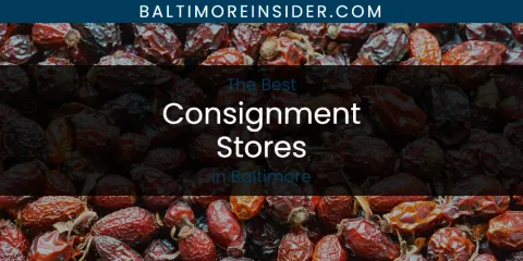 Baltimore's Best Consignment Stores Spots