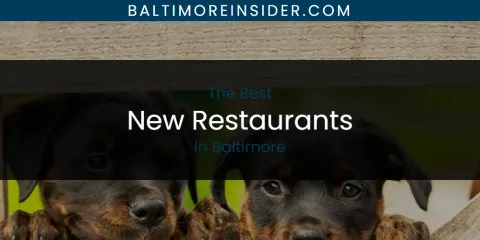 The Top-Rated New Restaurants in Baltimore